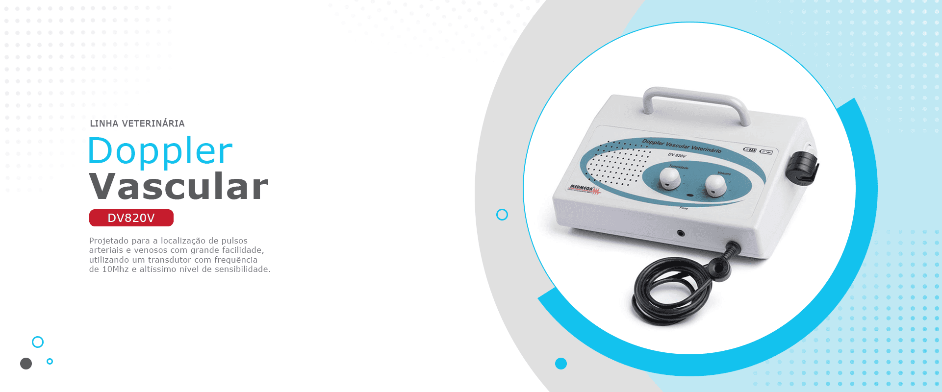 Doppler Vascular Portátil DV 620V