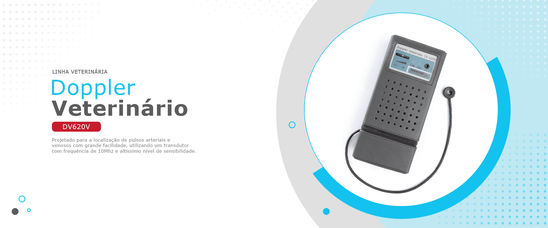 Doppler Vascular Portátil DV 620V