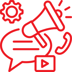 Produção de conteúdos relevantes para atrair, engajar e converter.